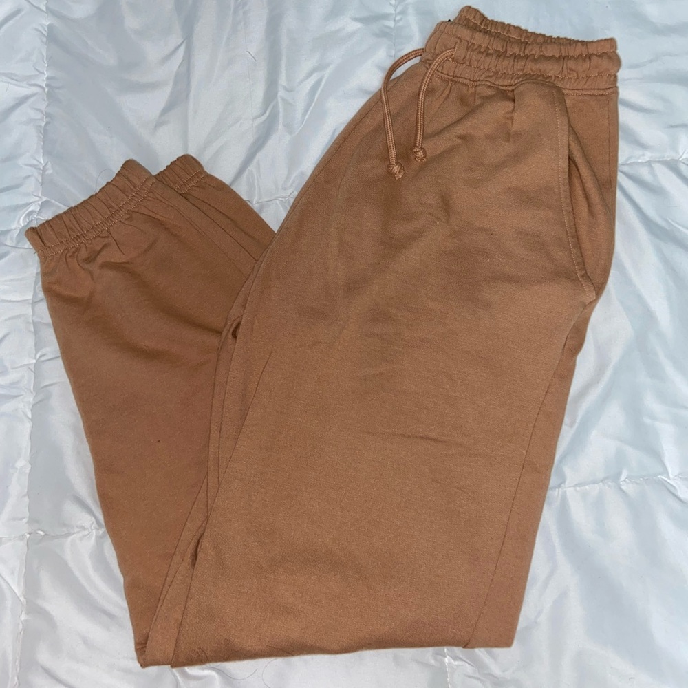 Women's Joggers - Cappuccino - US 8 - MISSGUIDED - Loose Fit